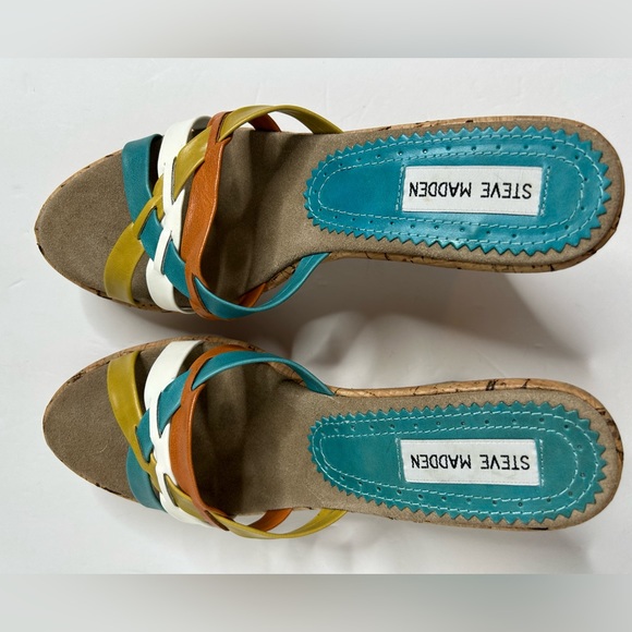 Steve Madden multi color wedge - Kalliee multi Size 7.5 - Picture 9 of 9